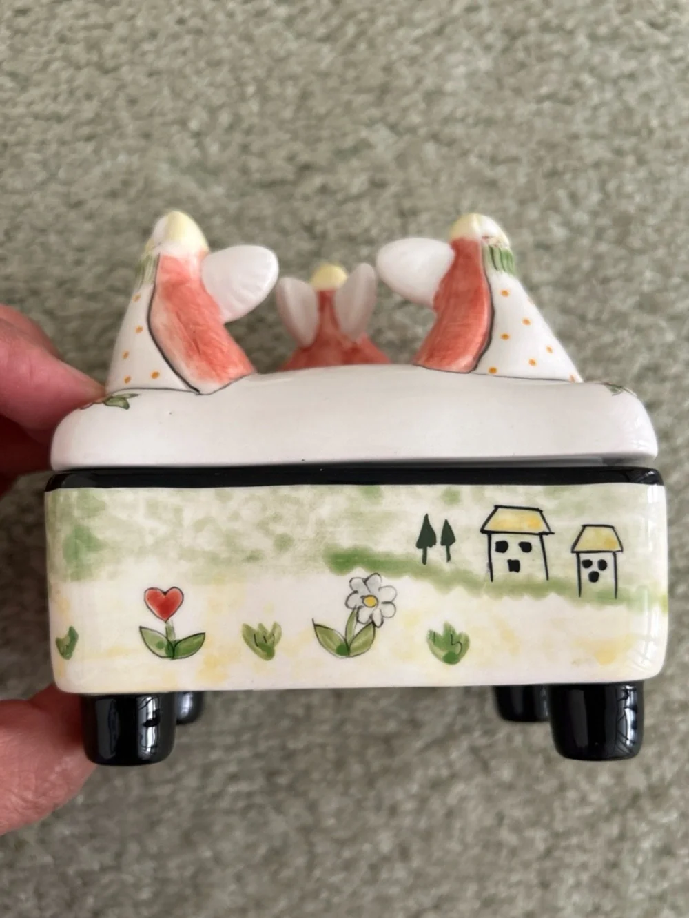 Porcelain Trinket Box